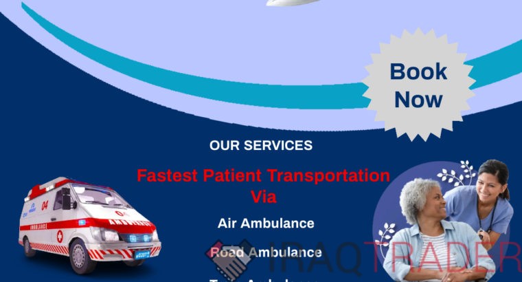 Select Medilift Air Ambulance in Patna with Decent Life Support