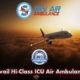 Rent Sky Air Ambulance in Hyderabad with Modern ICU Tools