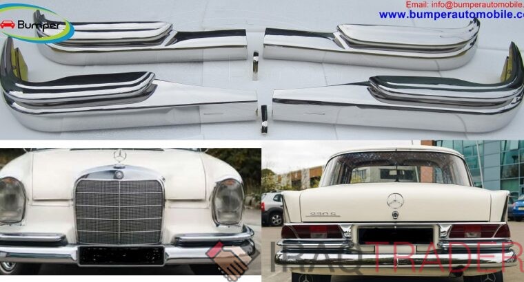 Mercedes W111 W112 Fintail Saloon bumpers (1959 – 1968)