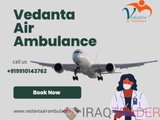 Vedanta Air Ambulance from Patna with Superb Medical Services