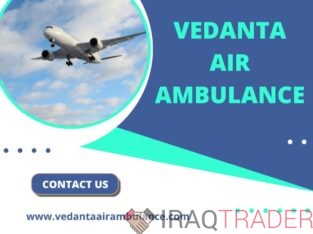 Vedanta Air Ambulance in Kolkata with a Highly Experienced Medical Crew