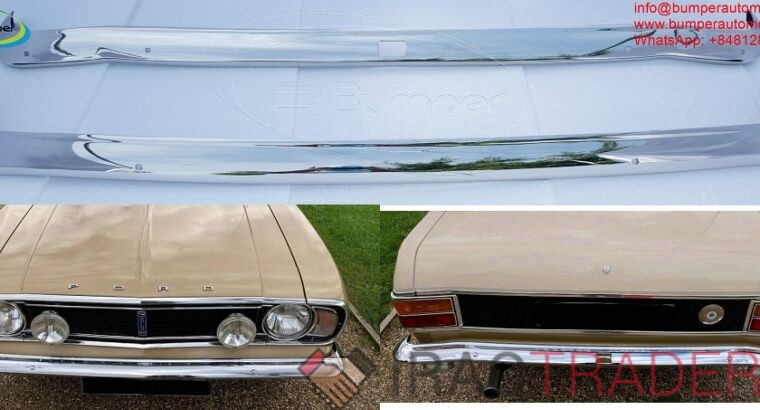 Ford Cortina MK2 bumper (1966-1970) without over rider