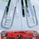 Alfa Romeo 2600 Touring Spider (1961-1968) grill and number plate