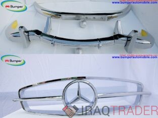 Mercedes 300SL Roadster bumper and grill (1957-1963)