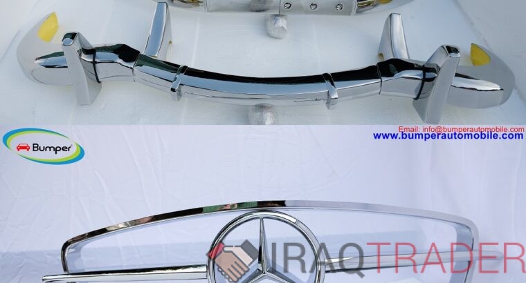 Mercedes 300SL Roadster bumper and grill (1957-1963)