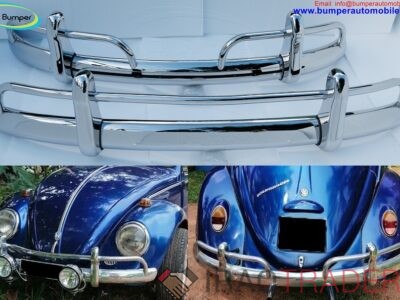 Volkswagen Beetle USA style bumper (1955-1972) by stainless steel