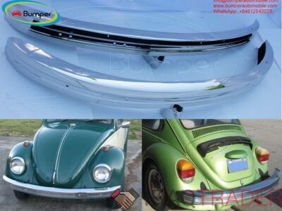 Volkswagen Beetle bumper type (1968-1974) by stainless steel