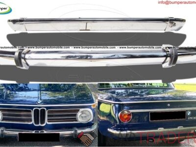 BMW 2002 bumper (1968-1970) by stainless steel (BMW 2002 Stoßfänger)