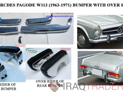 Mercedes Pagode W113 models 230SL 250SL 280SL (1963 -1971) bumpers