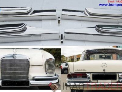 Mercedes W111 W112 Saloon bumpers (1959 – 1968) by stainless steel