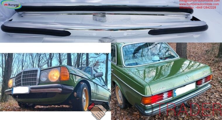 Mercedes W123 Sedan bumpers new (1976–1985)