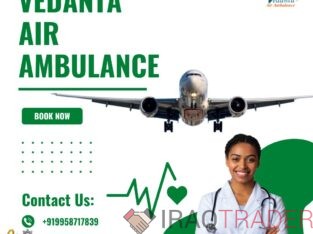 Book Vedanta Air Ambulance from Delhi with Superior Healthcare Amenities