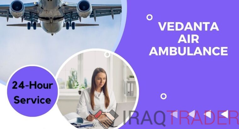 Choose Vedanta Air Ambulance Service in Jodhpur with Essential Medical Support