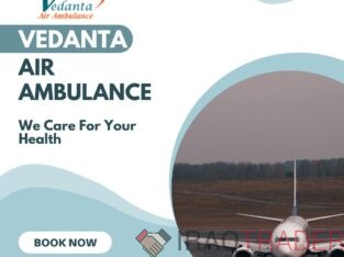 Hire Air Ambulance Service in Darbhanga with Trained Medical Staff