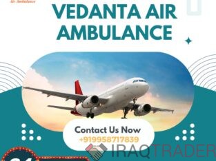 Hire Vedanta Air Ambulance service in Vellore with a Skilled Medical Crew