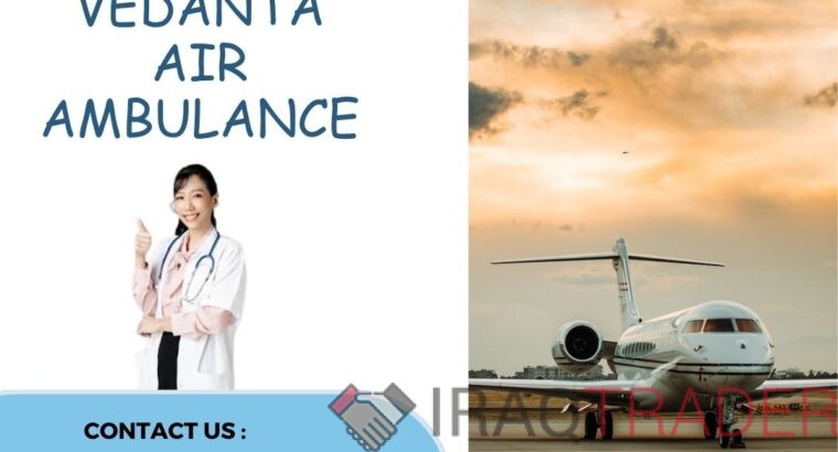 Book Vedanta Air Ambulance from Kolkata with Qualified Medical Team