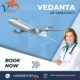 Hire Vedanta Air Ambulance Service in Dibrugarh with Immediate and Safe Patient Transfer