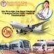 Panchmukhi Air and Train Ambulance in Patna with Perfect Medical Amenities