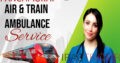 Book Panchmukhi Air and Train Ambulance in Patna with Hi-class Medical Care