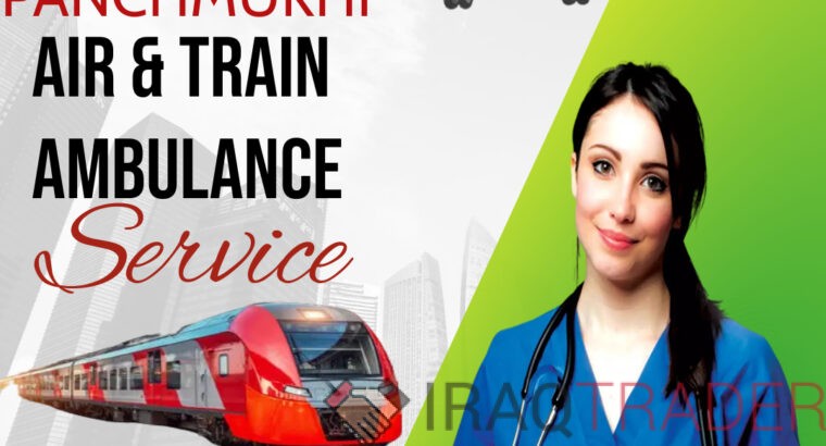 Book Panchmukhi Air and Train Ambulance in Patna with Hi-class Medical Care