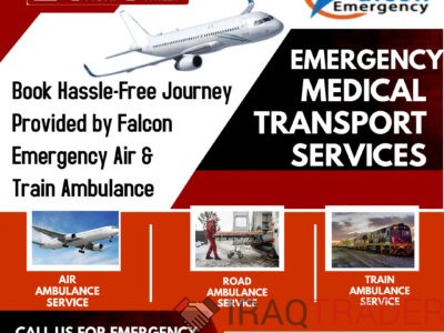 Falcon Train Ambulance in Bangalore is the Best Medical Transportation Solution in Emergency