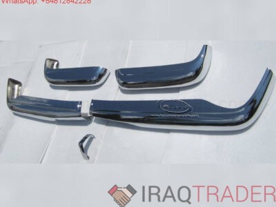 Mercedes Pagode W113 bumpers without over rider (1963 -1971)