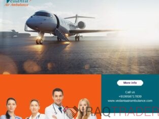 Select Vedanta Air Ambulance in Guwahati with Dependable Medical Assistance