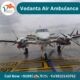 Select Vedanta Air Ambulance in Guwahati with Advanced Medical Arrangements