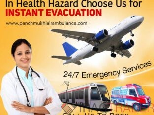 Receive Panchmukhi Air Ambulance Services in Jamshedpur with Outstanding Medical Care