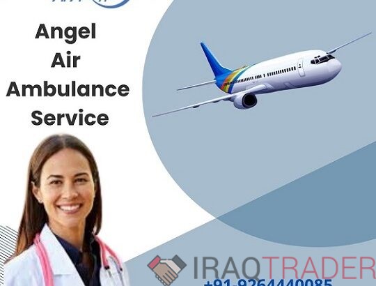 Book Credible Angel Air Ambulance Service in Raipur at Low-fare