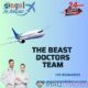 Pick Superb Angel Air Ambulance Service in Gorakhpur with Modern ICU Setup