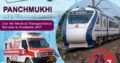 Take Amazing Panchmukhi Train Ambulance Service in Patna with Updated ICU Features