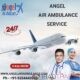 Pick Angel Air Ambulance Service in Dimapur with Top-Level Medical Tool