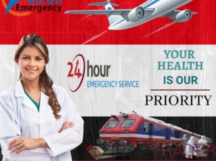 Get 24-Hours Available Falcon Train Ambulance in Patna with the Best ICU Setup