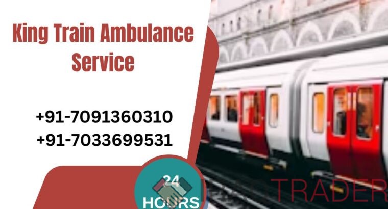 Get King Train Ambulance in Delhi with expert medical team