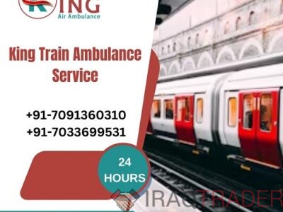 Utilize Train Ambulance Services in Kolkata by King at an affordable rate