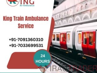 Avail Updated ICU Setup for King Train Ambulance Service in Delhi