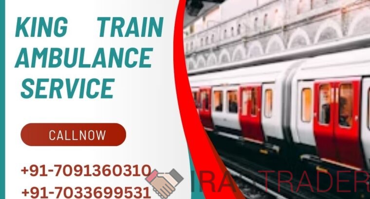 Select King Train Ambulance Services in Delhi to Confirm the Safe Patient Transfer