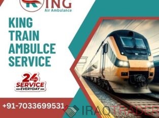 Use King Train Ambulance Service in Bangalore with Life-Care ICU Setup