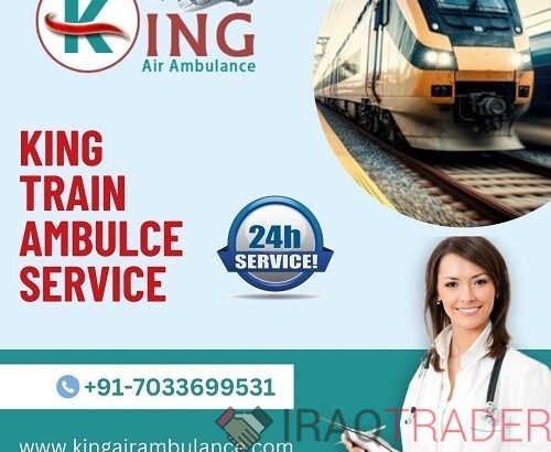 Select High-tech Ventilator Setup by King Train Ambulance Service in Guwahati