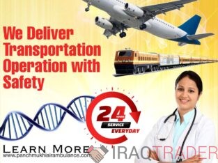 Hire Affordable Panchmukhi Air Ambulance Services in Chennai with Superb Medical Support