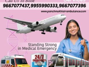 Receive Panchmukhi Air Ambulance Services in Patna with an Advanced Medical Team