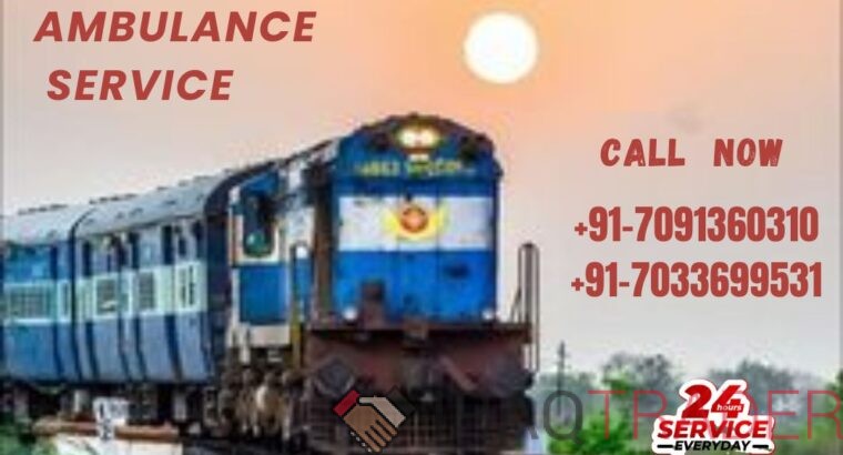 Select on Rent Trustworthy King Train Ambulance Service in Patna at Minimum Fare