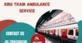 Select King Train Ambulance Service in Ranchi with Medical Equipments