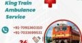 Pick Hi-tech Medical Equipment from King Train Ambulance Service in Ranchi