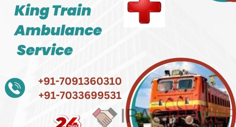 Take King Train Ambulance Services in Patna with Emergency Patient Move at a Low cost