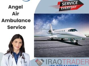 Get Classy Angel Air Ambulance Service in Dibrugarh-Advanced ICU Setup