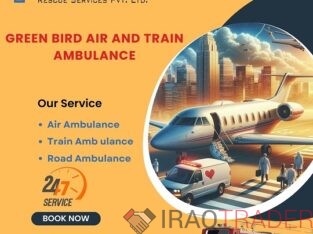 Hire Green Bird Air and Train Ambulance Service in Jodhpur with Reliable ICU Setup