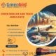 Hire Green Bird Air and Train Ambulance Service in Jodhpur with Reliable ICU Setup