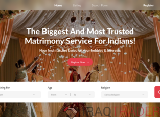 Ready to Use Matrimonial Script by IcommuneTech!